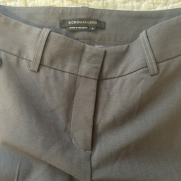 BCBCMaxAzria Gray Wide Leg Cropped Trousers or Culottes Small - Picture 4 of 5